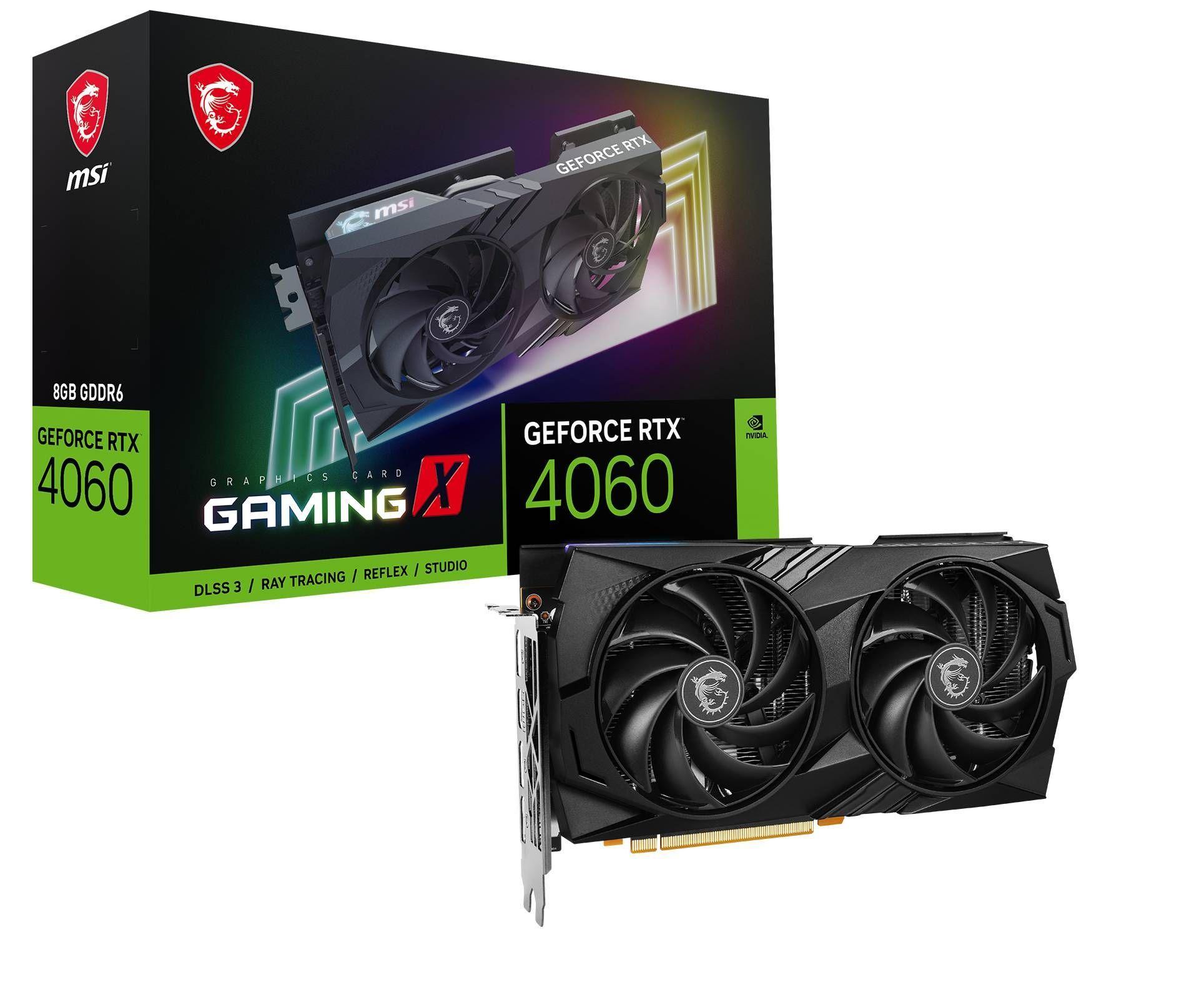 Tarjeta de Video MSI GeForce RTX 4060 GAMING X-0