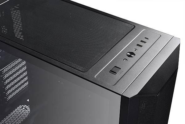Gabinete Gamer LIAN LI Lancool II MESH Performance Black, Vidrio Templado, E-ATX-4