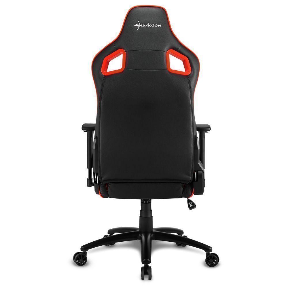 Silla Gamer Profesional Sharkoon ELBRUS 2, Black/Red, Hasta 150Kg-5