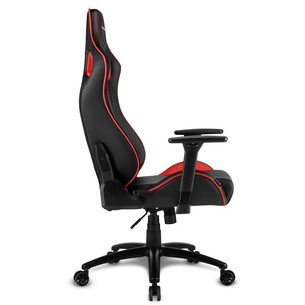 Silla Gamer Profesional Sharkoon ELBRUS 2, Black/Red, Hasta 150Kg-3