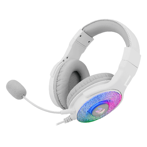 Audífonos Gamer Redragon Pandora H350W, Over-Ear, RGB, Estéreo 7.1, Blanco-2