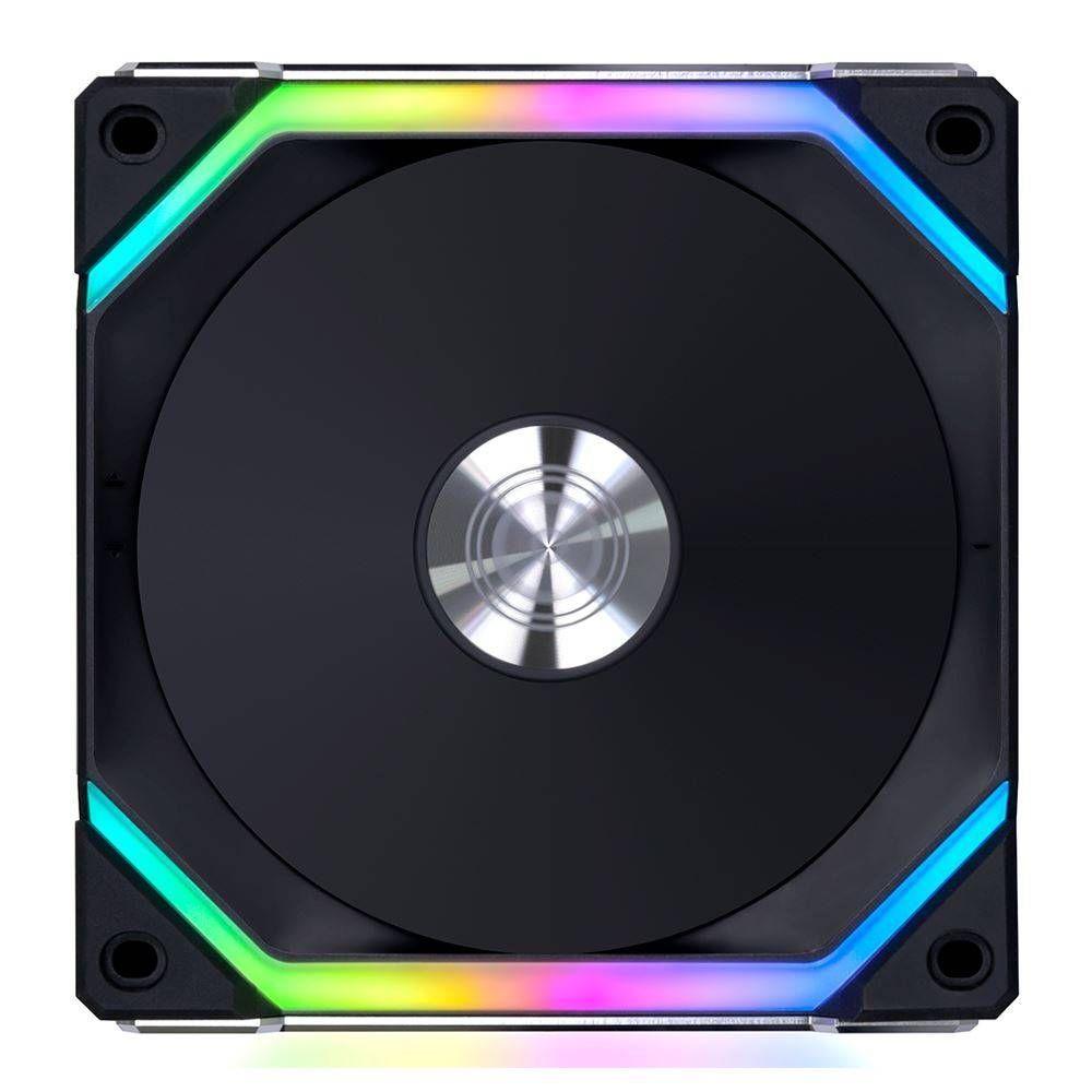 Ventilador Lian Li Uni Fan SL120 V2, RGB, 1 Unidad, Negro-0