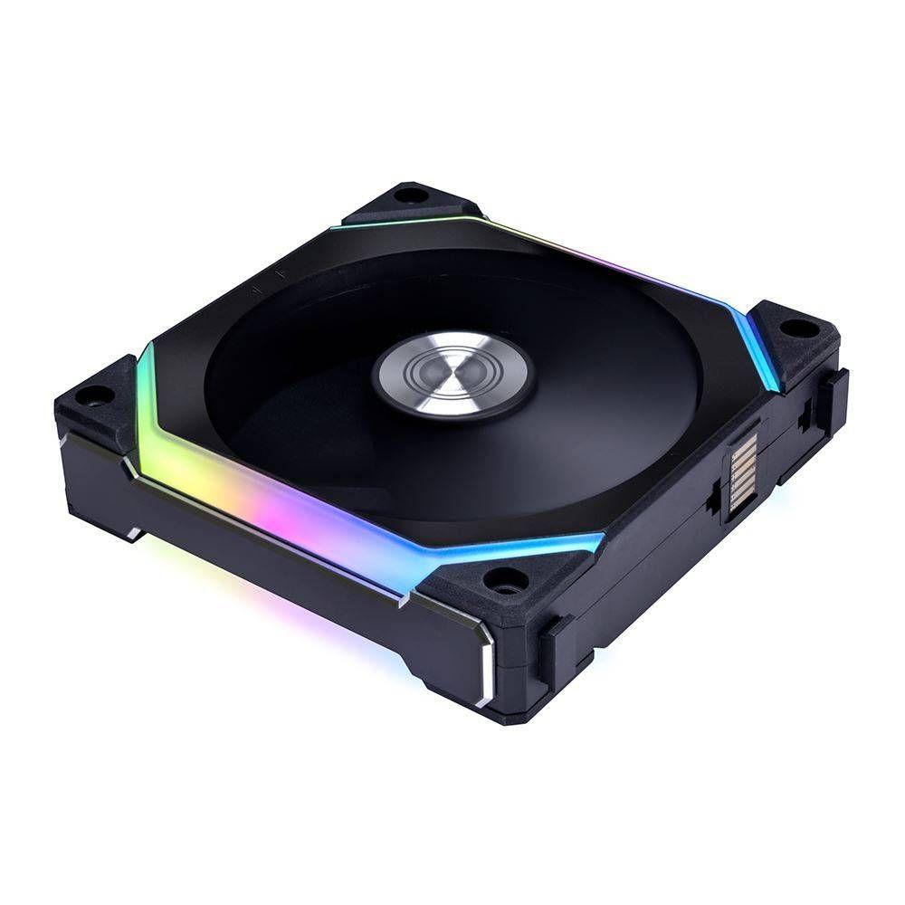 Ventilador Lian Li Uni Fan SL120 V2, RGB, 1 Unidad, Negro-3