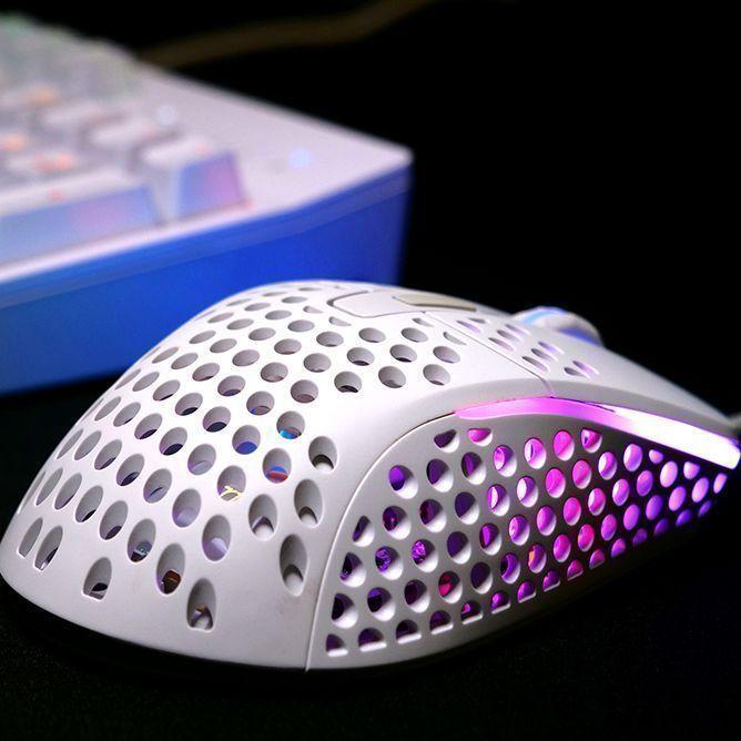 Mouse Gamer XTRFY M4 RGB White 69 g 6 bot 16000 dp-2