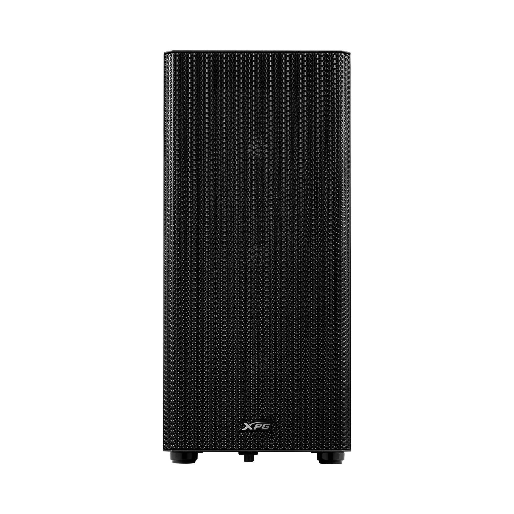 Gabinete Gamer XPG Valor Mesh, Mid Tower, 4 Fans, Mini-ITX, Micro-ATX, ATX, Negro-1