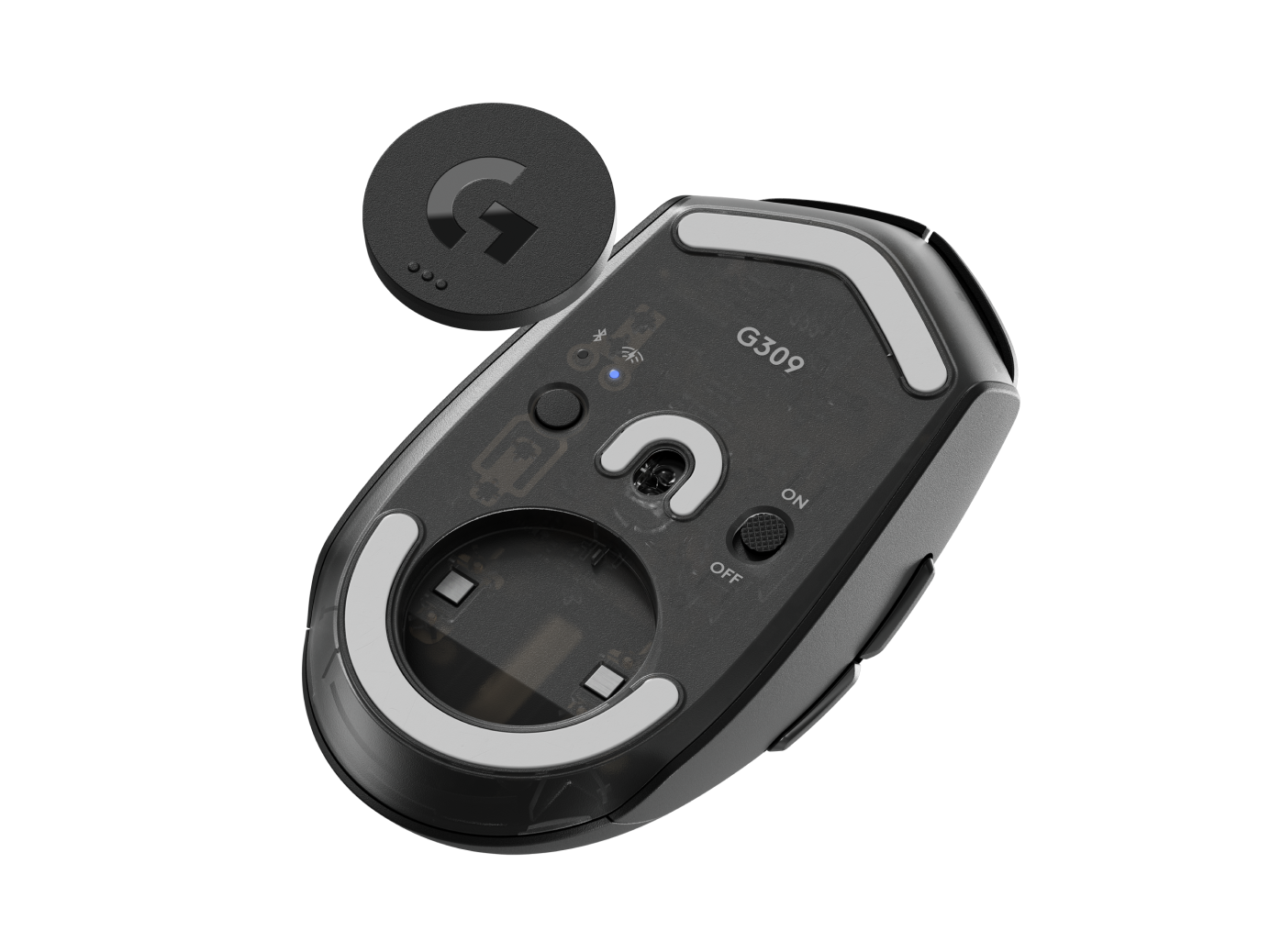 Mouse Gamer Inal mbrico Logitech G309 LIGHTSPEED Sensor Hero 25K 2 4GHz BT Black-4