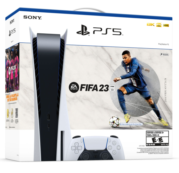 Consola Sony PlayStation 5, 825GB, Edición Standard, Incluye Fifa 23-0