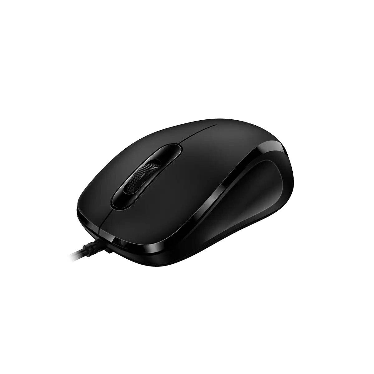Mouse alámbrico Genius DX-101, conexión USB, Negro, Precisión diaria-2