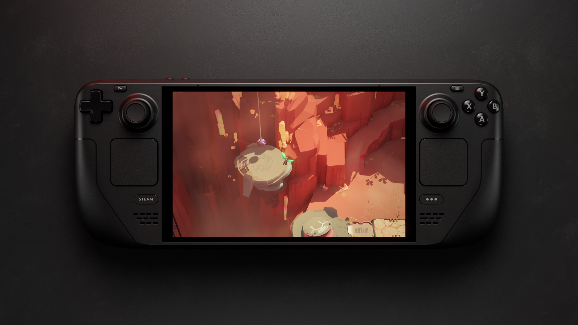 Valve Steam Deck OLED, 7.4" 90hz, SSD 512GB, APU 6nm, WiFi 6E, Batería 50Wh-3