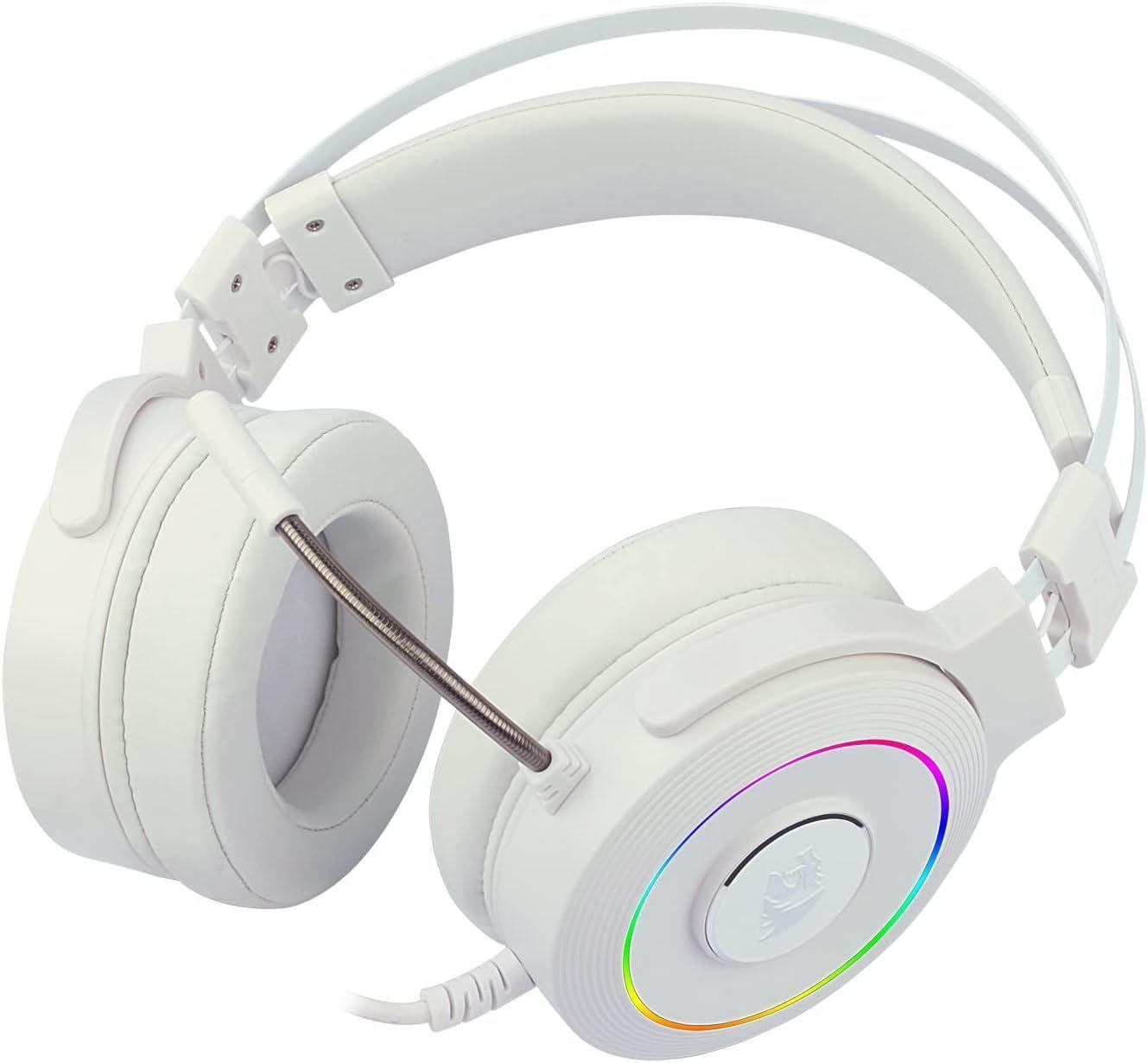 Audífonos Gamer Redragon Lamia H320W, Sonido 7.1 Virtual, 20-20.000Hz, RGB, Incluye Soporte-2