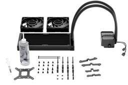 Refrigeración líquida Be quiet! Silent Loop 3 240mm, 2×120mm, ARGB, LGA1851/AM5-1