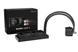 Refrigeración líquida Be quiet! Silent Loop 3 240mm, 2×120mm, ARGB, LGA1851/AM5-2