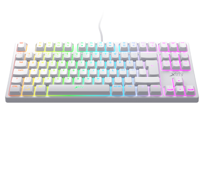 Teclado Mecánico XTRFY K4 TKL RGB White-0