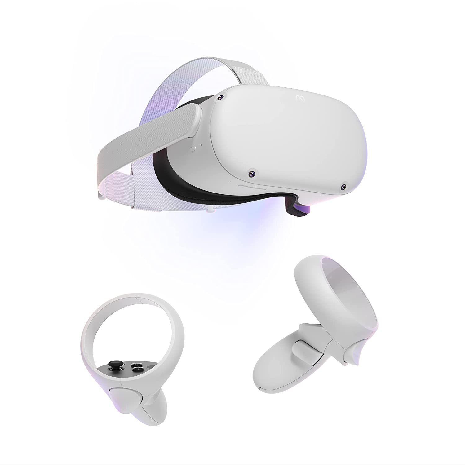 Meta Quest 2, Realidad Virtual AIO, 128GB, Color Blanco-0
