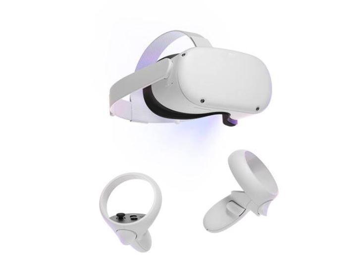 Meta Quest 2, Realidad Virtual AIO, 128GB, Color Blanco-1