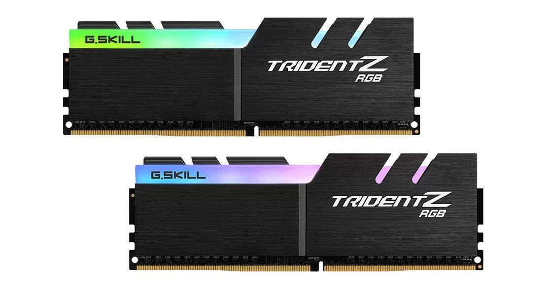 Kit Memoria Ram DDR4 16GB (2x8) 3200MHz G.Skill Trident Z RGB DIMM, PC4-25600, 1.35V-0