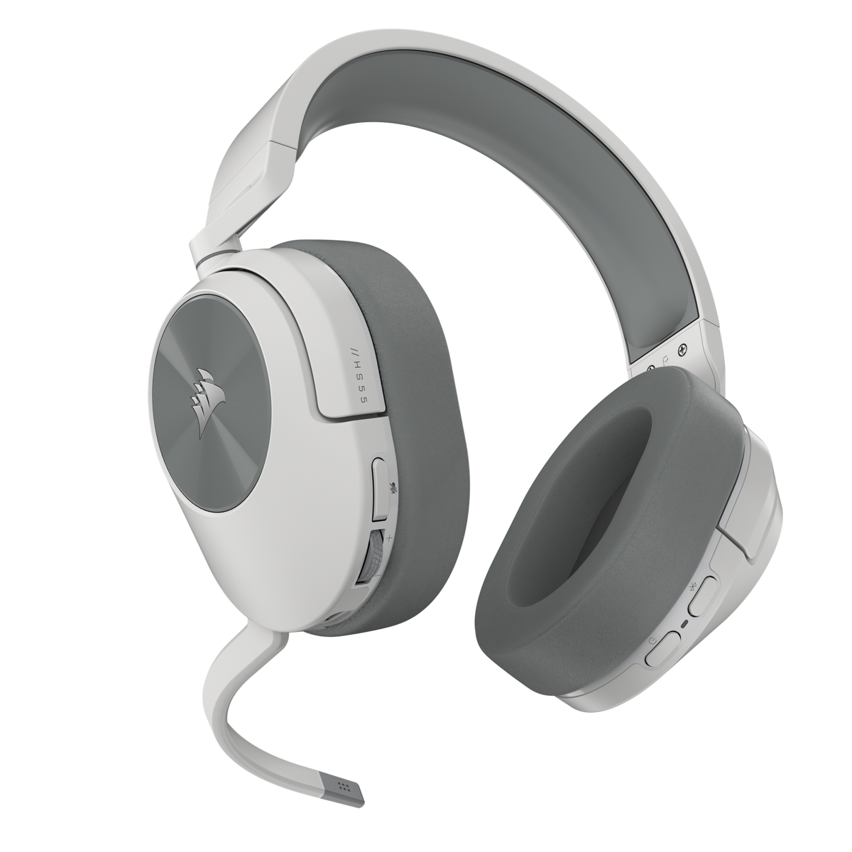 Audífonos Inalámbrico Gamer Corsair HS55, Audio Dolby 7.1, Color Blanco-2