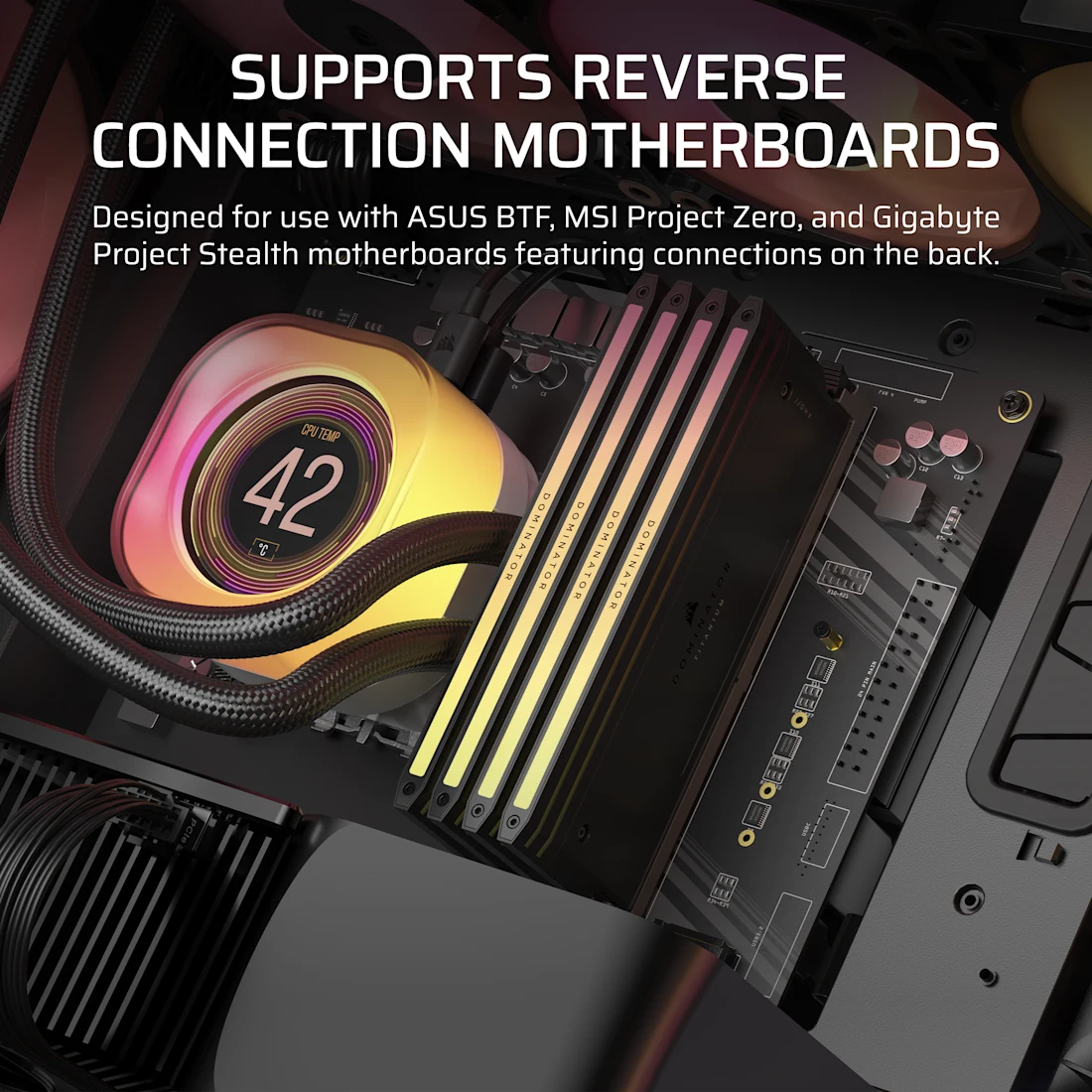 Gabinete Gamer Corsair iCUE LINK 5000T LX RGB, Modular, Color Negro-3