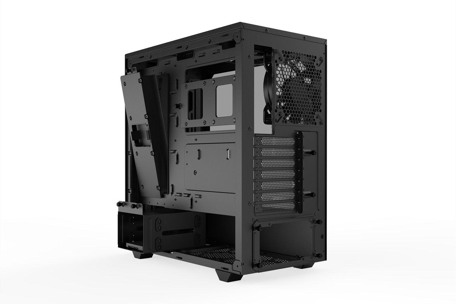 Gabinete Gamer Be Quiet! Pure Base 500DX Black, LED ARGB, ATX, M-ATX, Mini-ITX, Incluye 3 Fans 140mm-4