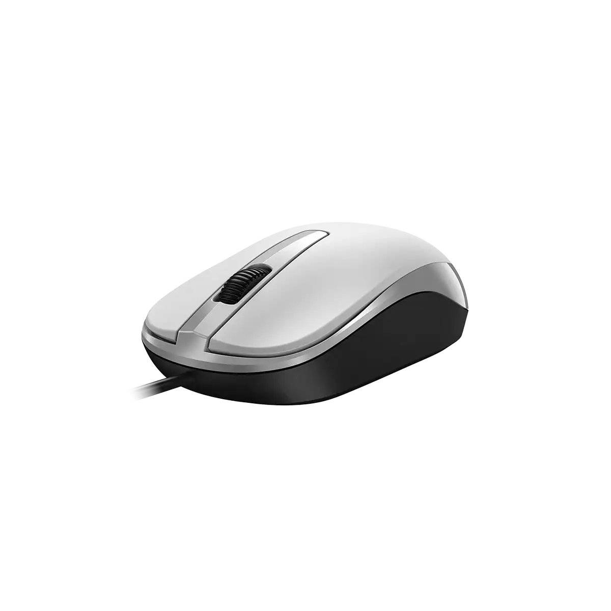 Mouse alámbrico Genius DX-120-WH, conexión USB, Blanco, Estilo limpio-2