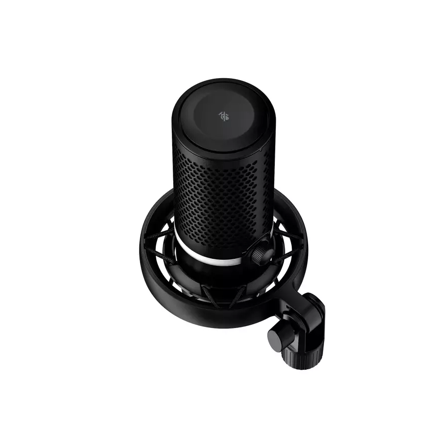 Micrófono para Streaming HyperX DuoCast, Iluminación RGB Compatible con NGENUITY, Negro-4