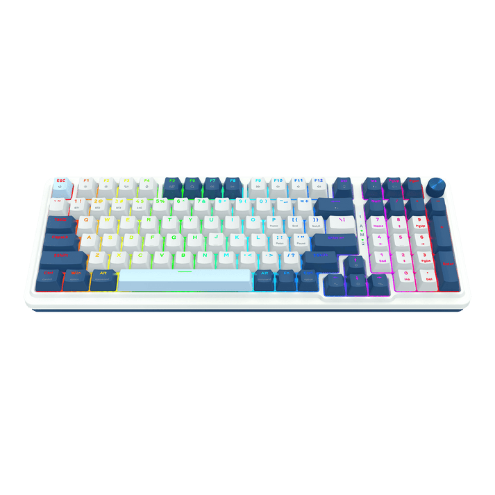 Teclado Gamer Inal mbrico Redragon Eisa K686 98 Switch Red Blanco Azul Switch Red Espa ol-2