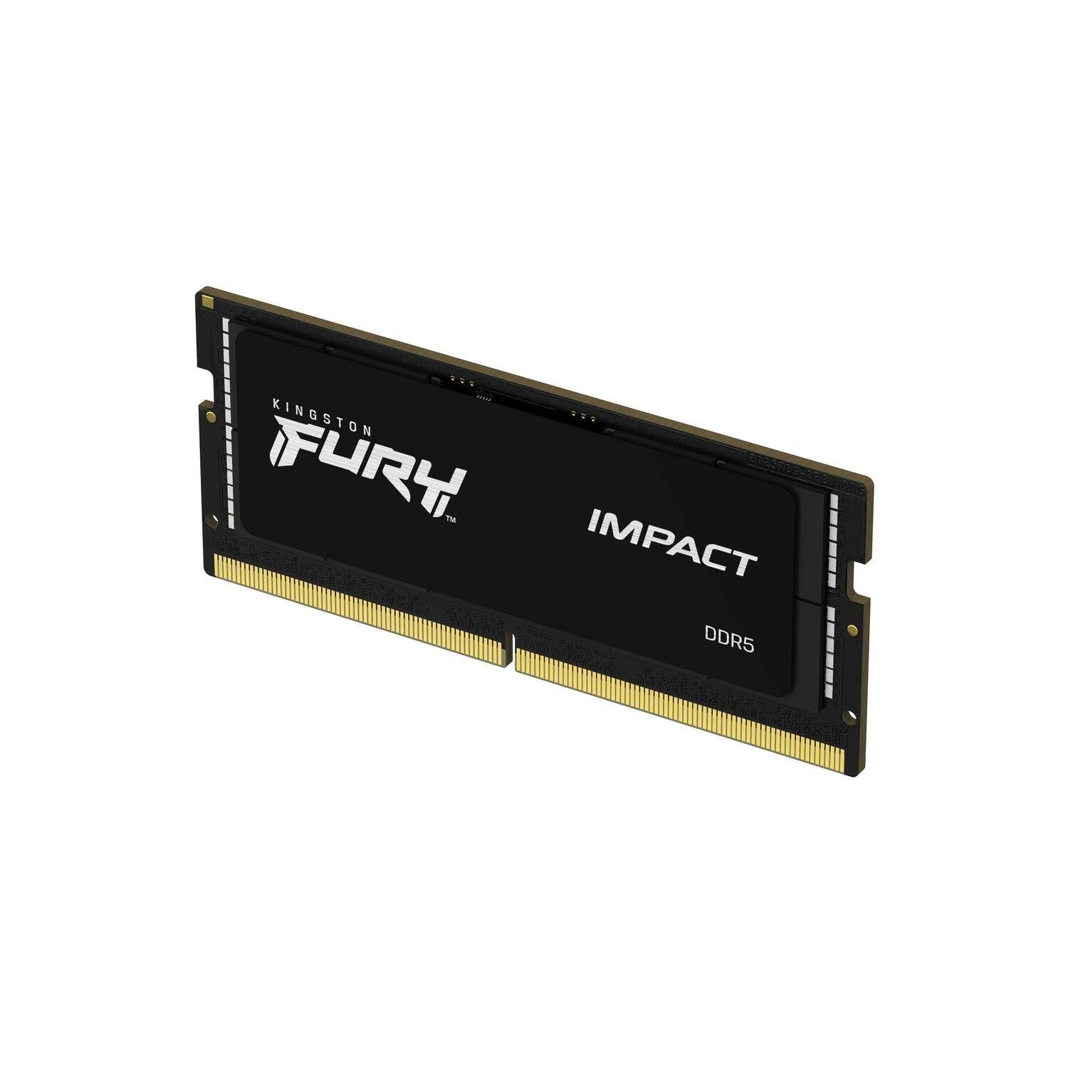 Memoria Ram para Notebook Kingston FURY Impact DDR5 32GB 5600 MT/s, CL40, SO-DIMM, 1.1V-2