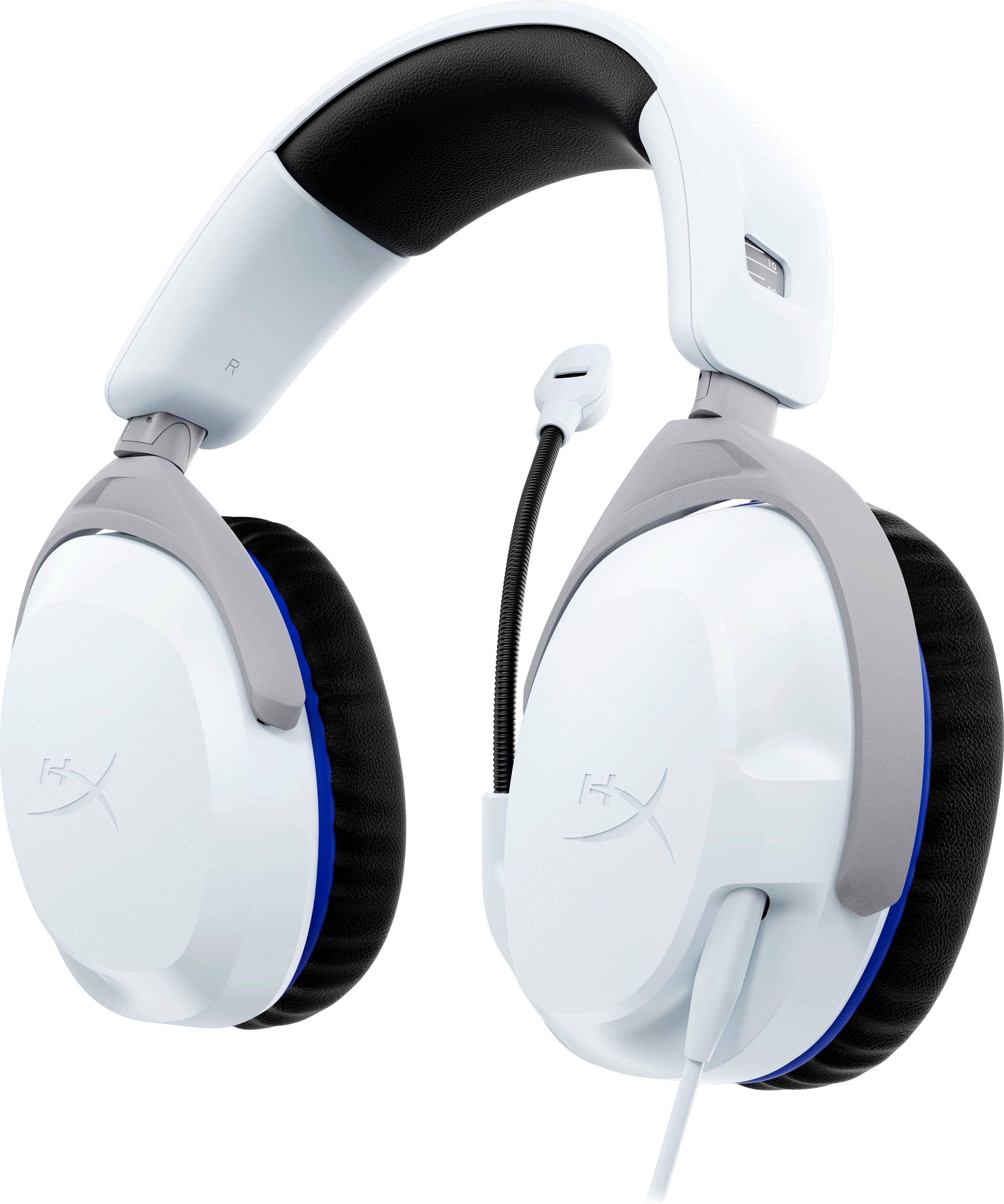 Audífonos Gamer HyperX Cloud Stinger 2, 3,5mm, PS5, Color Blanco-3