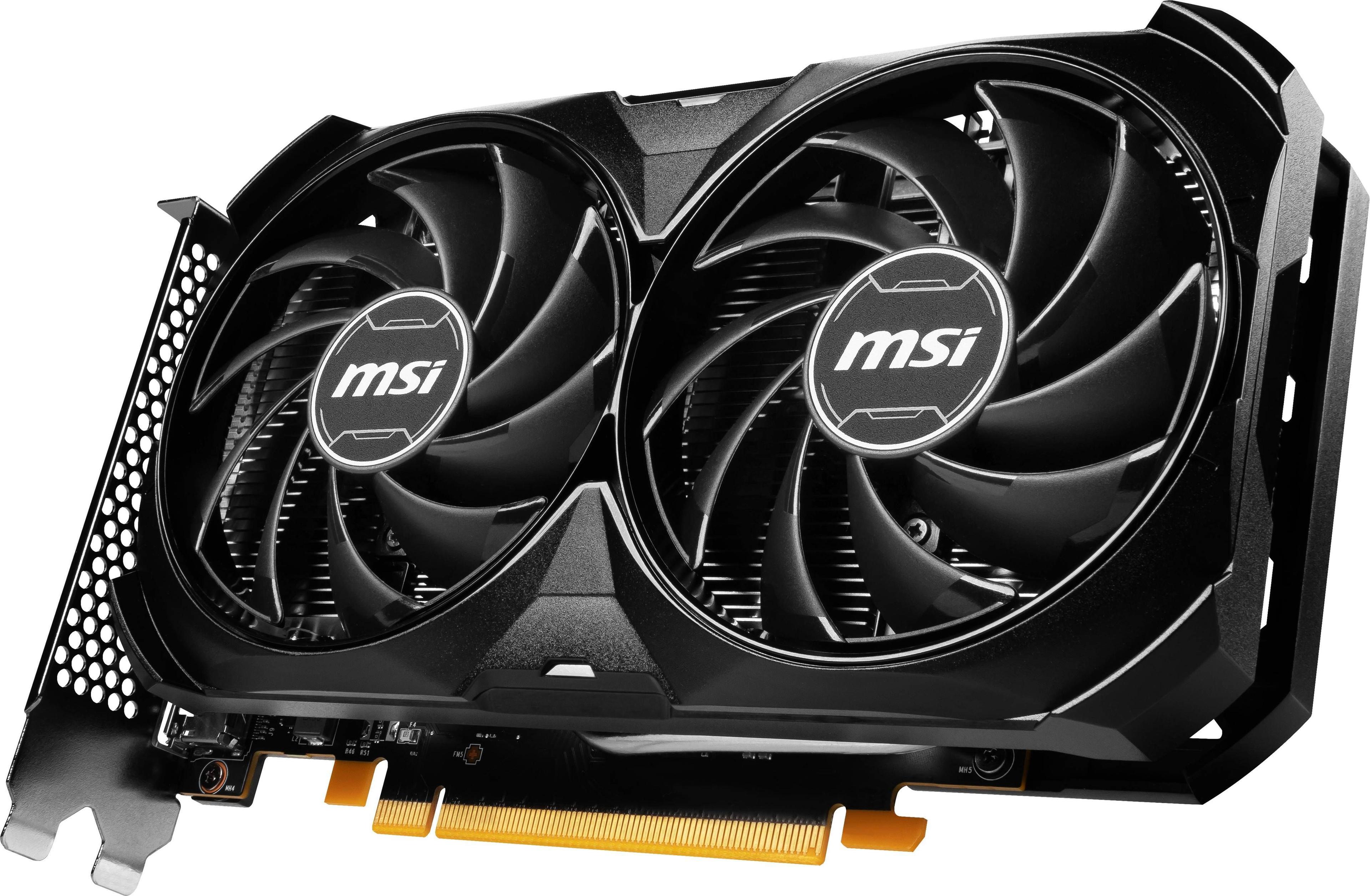 Tarjeta de Video MSI Nvidia GeForce RTX 4060 VENTUS 2X Black OC, 8GB GDDR6, 128-bit, PCI-e 4.0-3