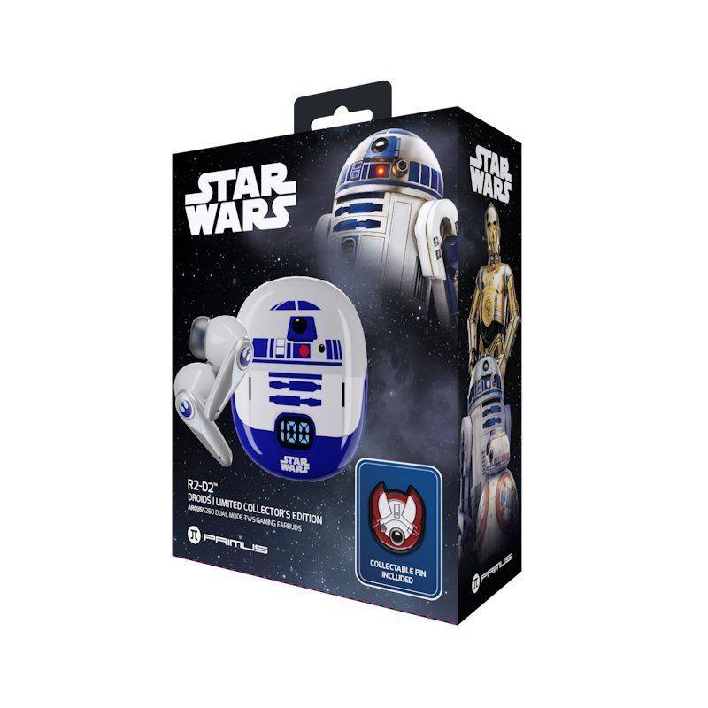 Audifonos TWS Gaming Primus Arcus S250 PWH S250R2 2 4GHz BT 5 4 ANC R2D2-3