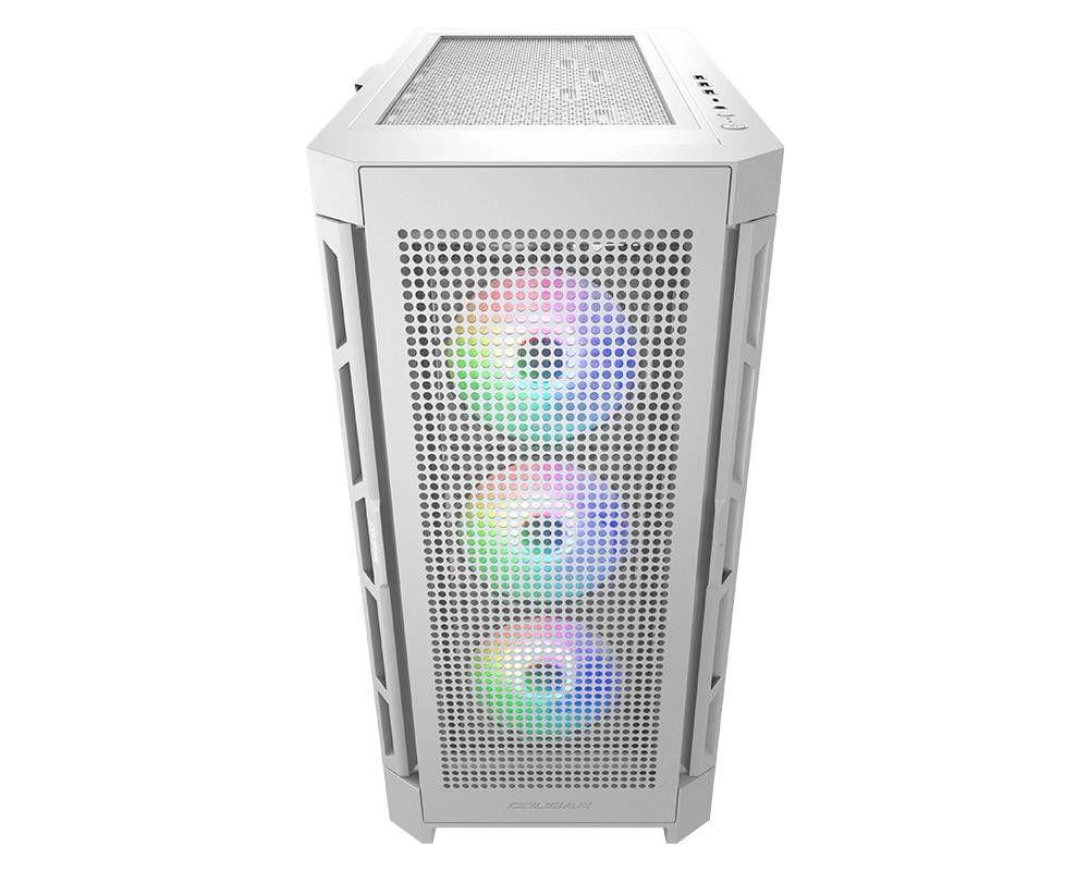 Gabinete Gamer Cougar DuoFace Pro RGB White, Mid-Tower, 4 Ventiladores Incluídos, Blanco-3