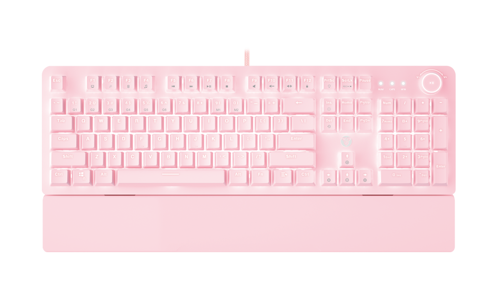 Teclado Mecánico Fantech MaxPower MK853 Sakura Ed.-0