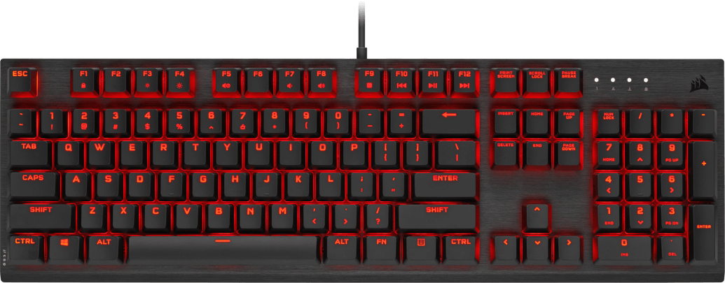 Teclado Mecánico Corsair K60 Pro, Switch Cherry Viola, Negro-0