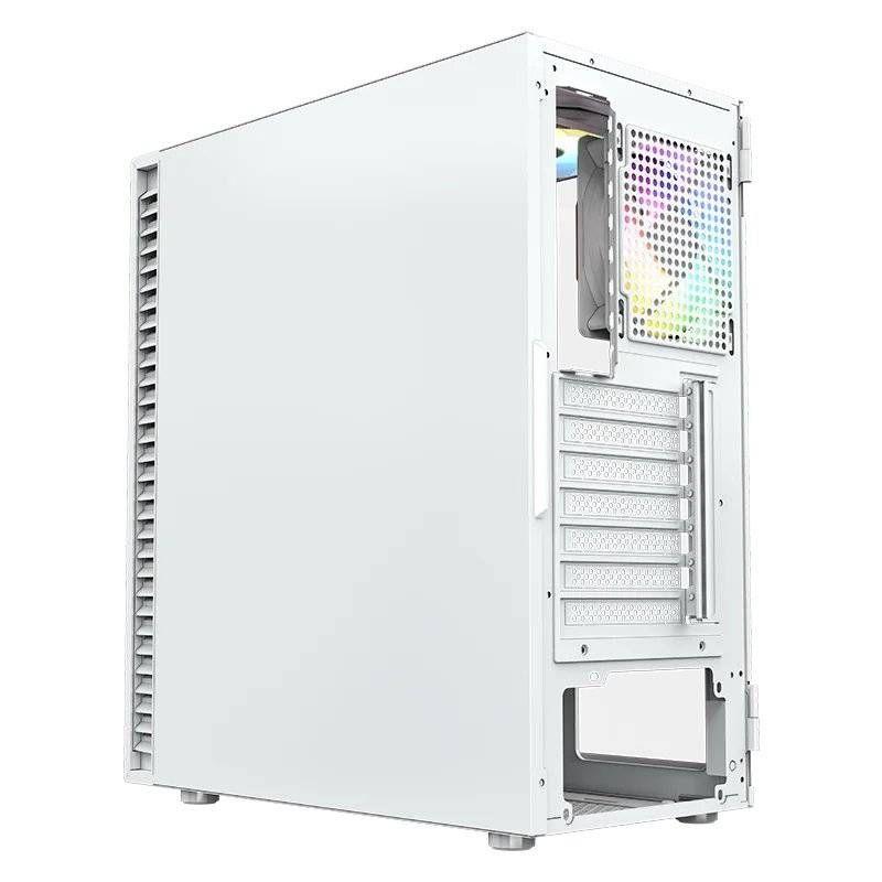 Gabinete Gamer XYZ AIRONE 100 MESH White Incluye 6 Ventiladores ARGB ATX m ATX mini ITX-3
