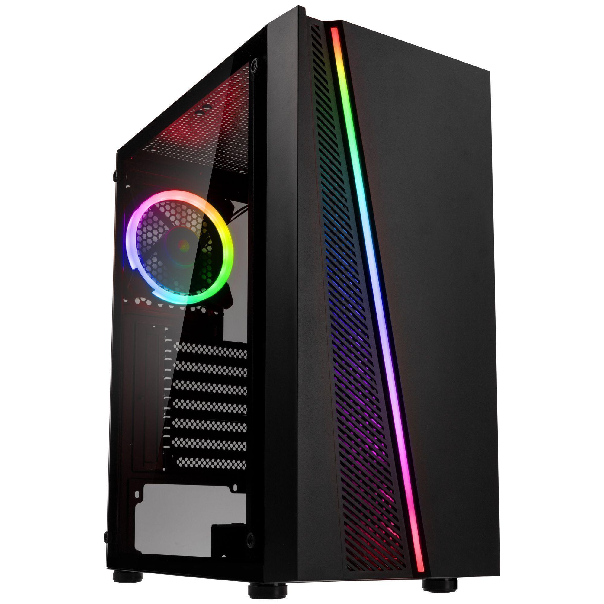 GABINETE KOLINK INSPIRE X2,MIDTOWER ARGB,BLACK-0