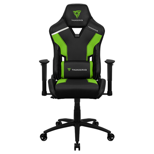 SILLA GAMER PROFESIONAL THUNDERX3 TC3-NEON GREEN-0