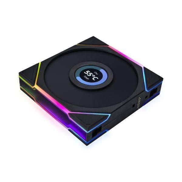 Ventilador para Gabinete Lian Li UNI FAN TLLCD120, 120mm, Pantalla 400 x 400, 1 Unidad, Negro-0
