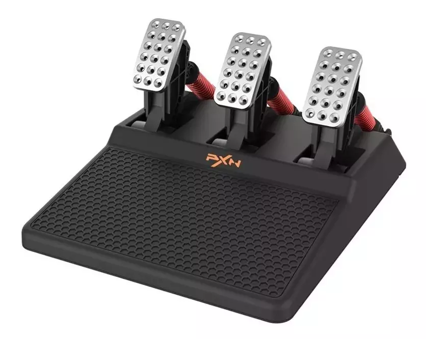 Volante Racing Universal PXN-V10, Incluye Pedales, Incluye Shifter, Force Feedback-3