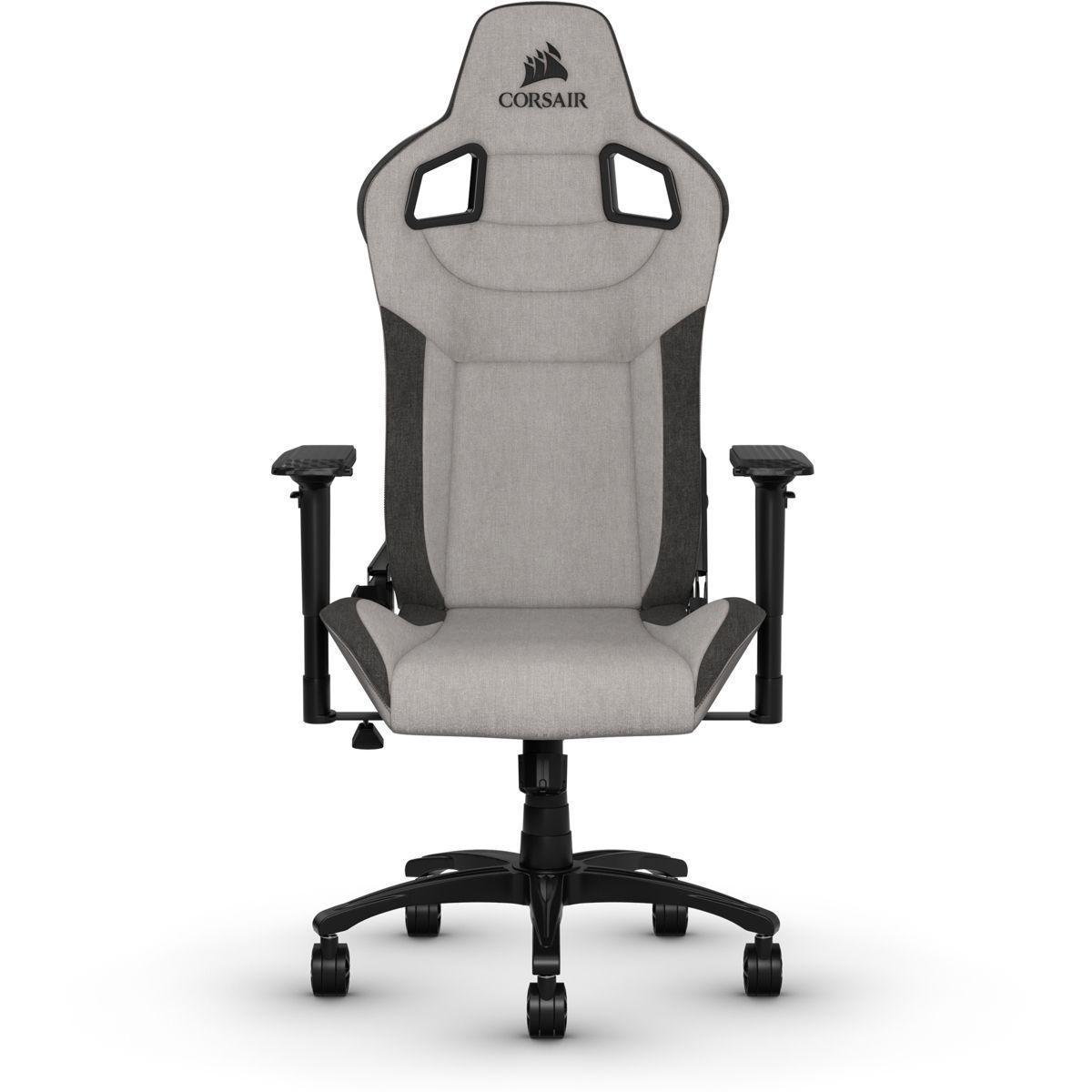 Silla Gamer Pro Corsair T3 Rush Gris/Carbón-1