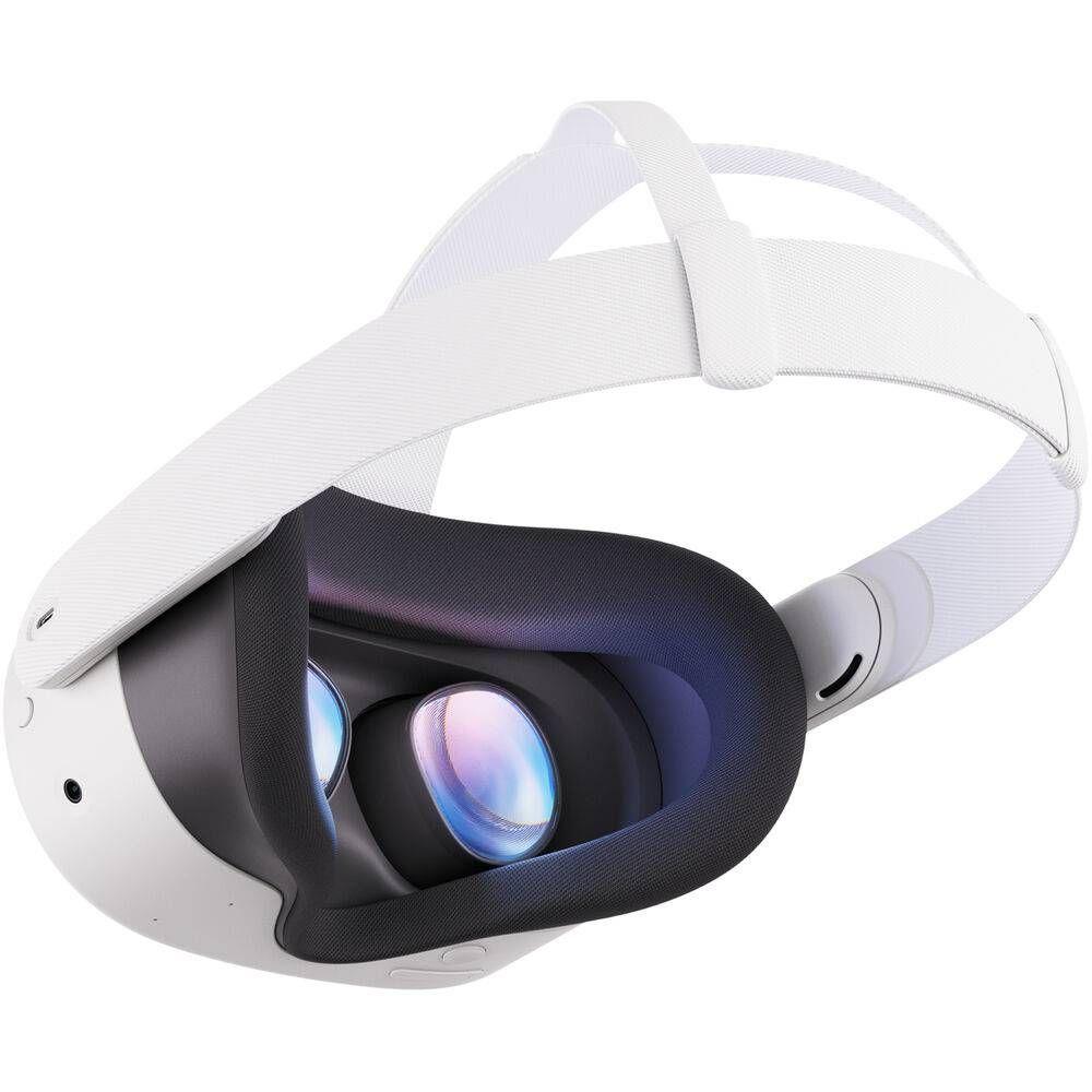 Visor de Realidad Mixta Meta Quest 3S, 128GB, Incluye Juego Batman: Arkham Shadow, Blanco-3