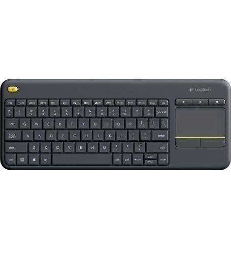 Teclado Wireless Touch Logitech K400 Plus Smart TV-0