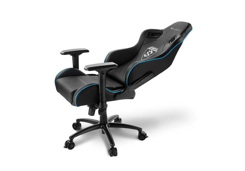 Silla Gamer Sharkoon Skiller SGS4 Black/Blue-5