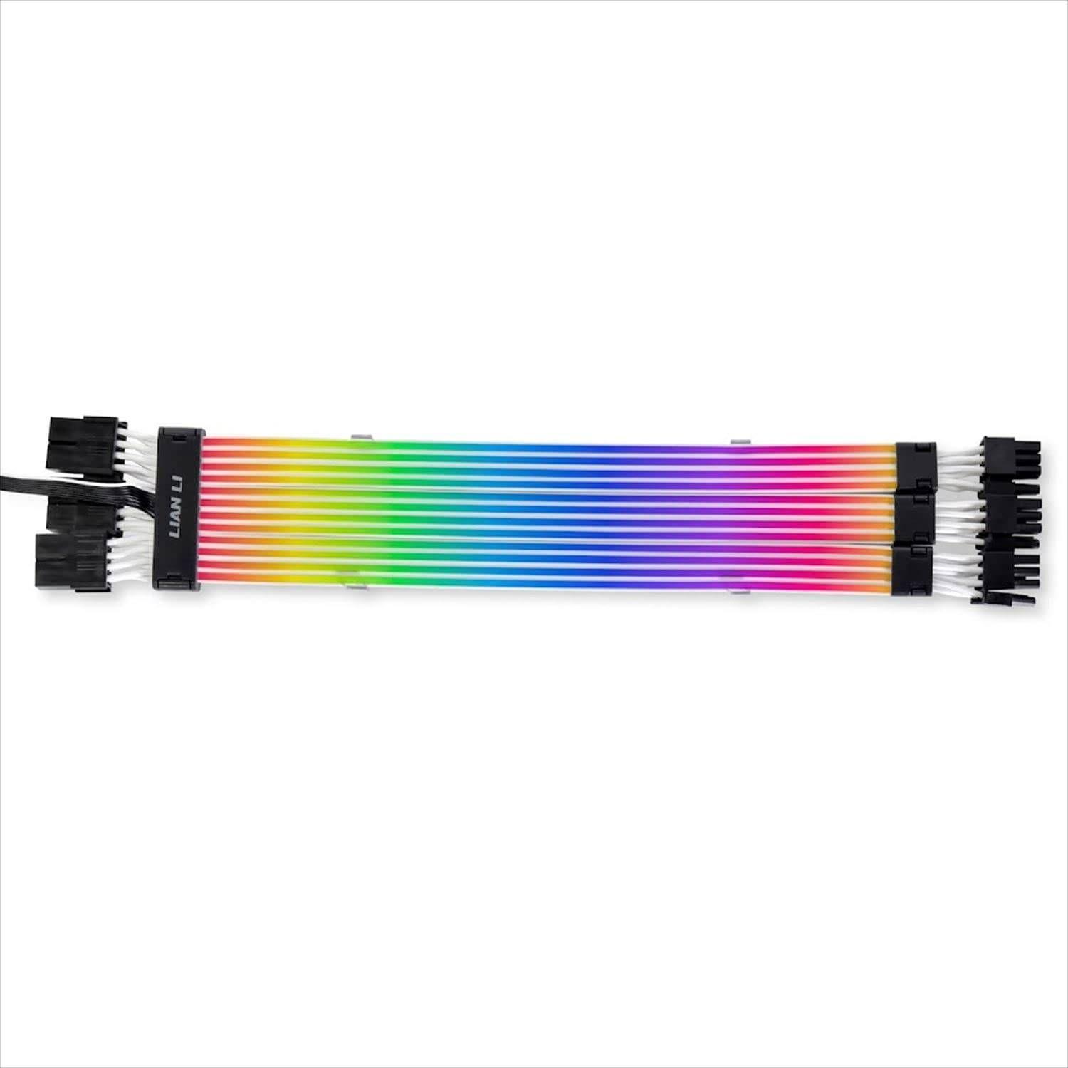 Cable de Extensión RGB Lian Li Strimer Plus V2, 6 y 2 Pines 3x a 6 y 2 Pines 3x-2