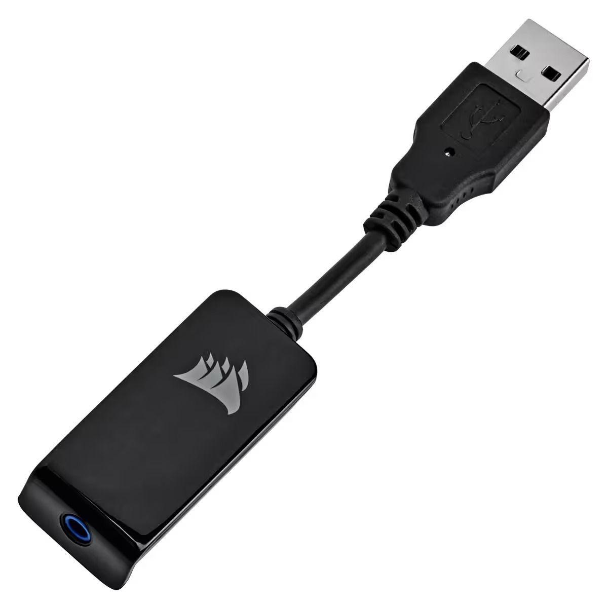 Audífonos Gamer Corsair H55 Surround, Dolby Audio 7.1, USB, Carbón-3