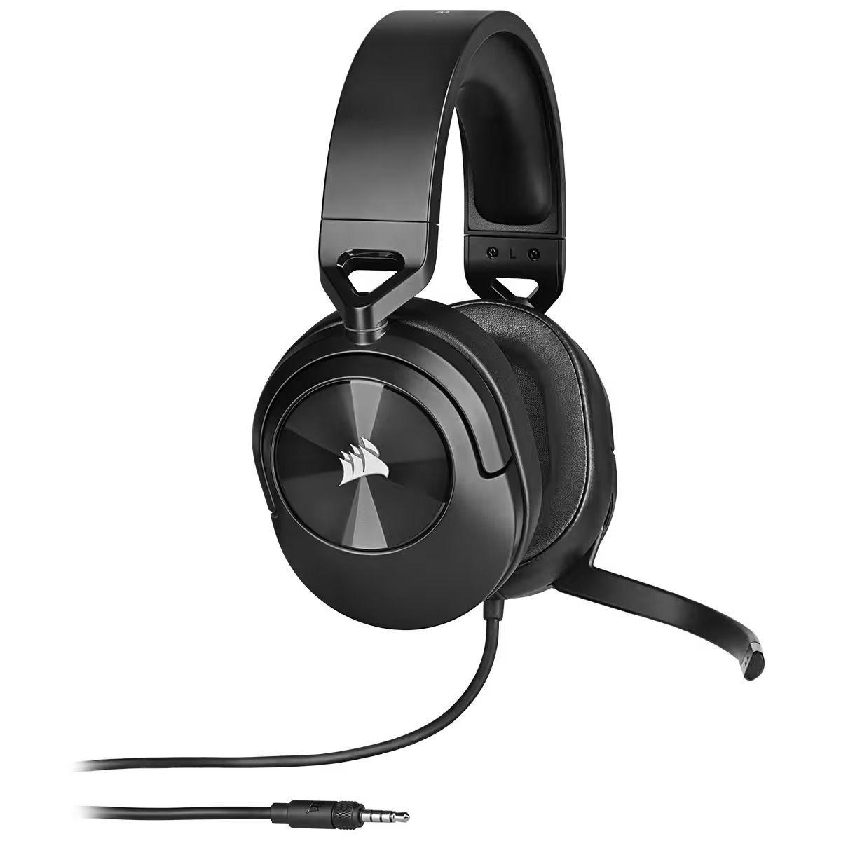 Audífonos Gamer Corsair H55 Surround, Dolby Audio 7.1, USB, Carbón-0