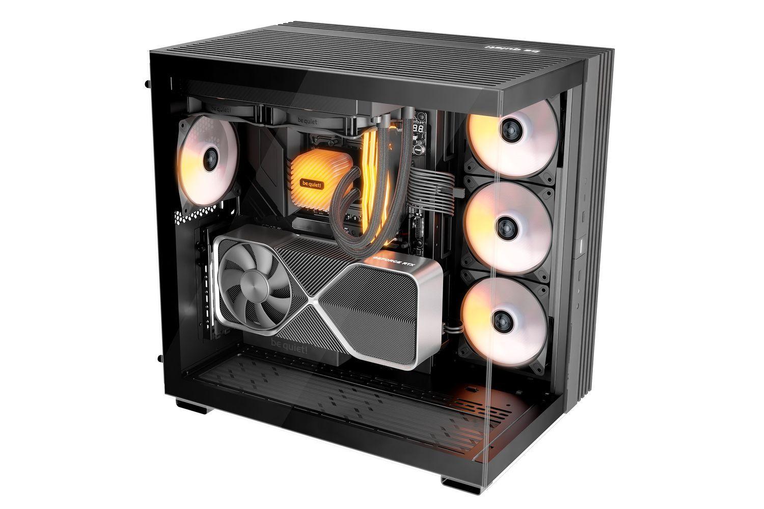  Gabinete Gamer Be quiet! Light Base 600 LX Black, 4x120mm ARGB, ATX, Color Negro -2