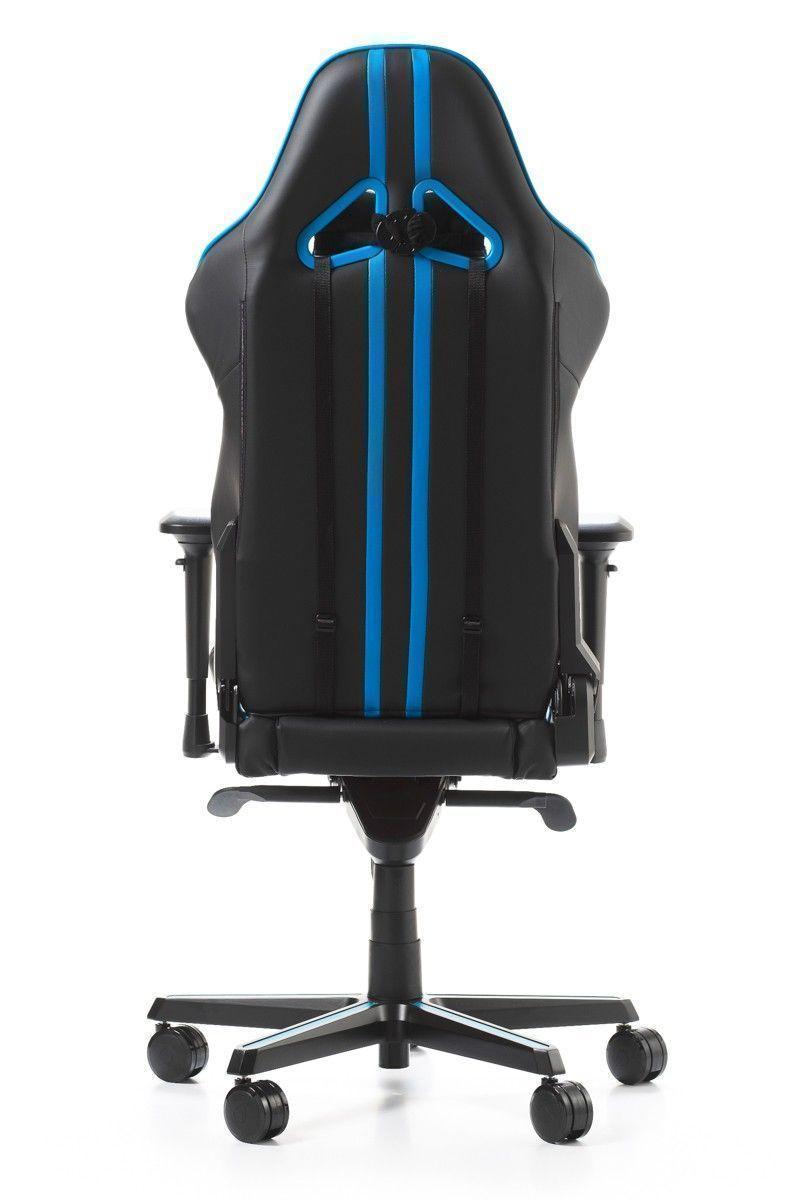 SILLA GAMER PRO SERIES DXRACER RACING  BLACK/BLUE-2