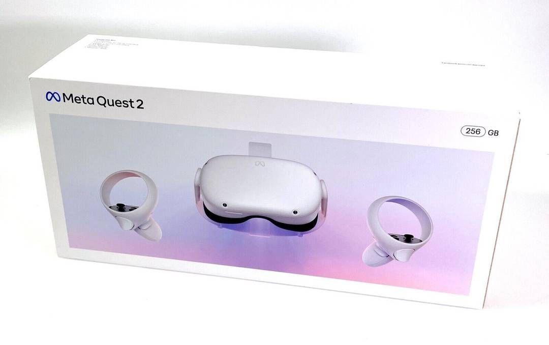 Meta Quest 2, Realidad Virtual AIO, 256GB, Blanco-1