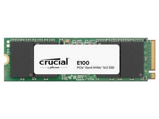 Unidad SSD Crucial E100 480GB PCI e Gen 4 NVMe M 2 2280 Lect 5000MB s Escr 4500MB s-0