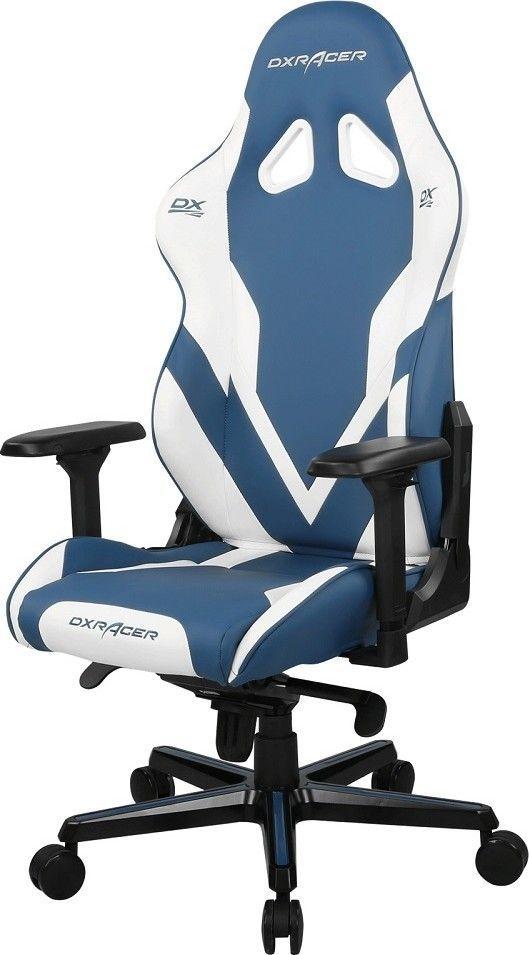 Silla Gamer Profesional G Series Blue/White-3